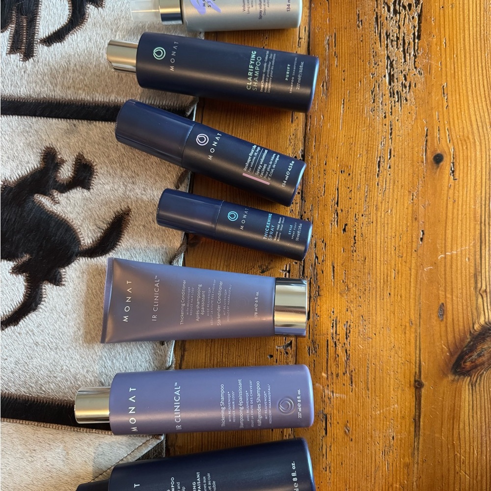 Monat Hair Care Set - Black and Gray